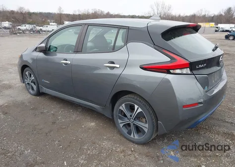 2019 Nissan Leaf Sv Plus z USA, uszkodzony, nr VIN 1N4BZ1CP6KC317950